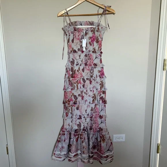 V. Chapman Geranium Dress in Garden Rose - Picture 9 of 14